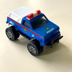 1987 Remco Diecast 4x4 Blazer Police Truck Toy